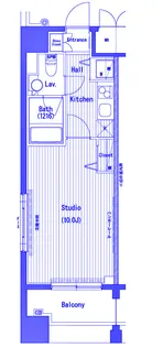 ガーラ・プレシャス横濱関内【5階】の間取り