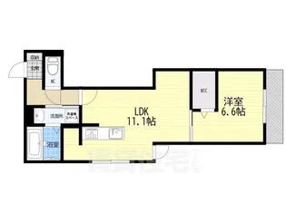 LEGALO伏見【3階】の間取り