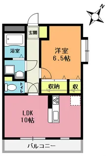 YTマンション【1階】の間取り