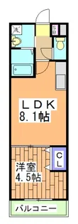Residence二条洛中庵【1階】の間取り