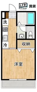 アンデルセン・ミヤノA【1階】の間取り