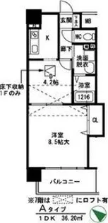サウスアルカディア【3階】の間取り