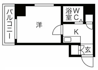 ダイホープラザ千駄木【9階】の間取り