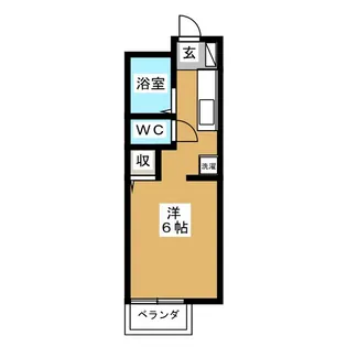 リブレII【1階】の間取り