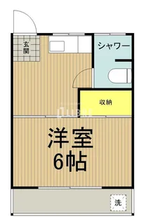 第一落合荘【1階】の間取り