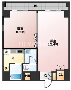 ディノ馬町【2階】の間取り