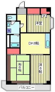ニュー氷川ハイツ【3階】の間取り