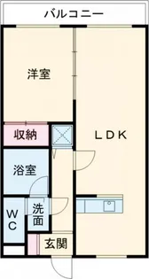ロワールレジデンス7番館【2階】の間取り