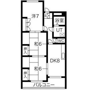 ハイツ本郷【2階】の間取り