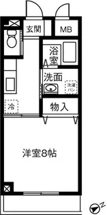 フォアサイトYUKI【2階】の間取り