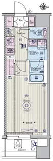メイクスデザイン新宿【8階】の間取り
