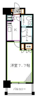 常盤レジデンシア荻窪【6階】の間取り