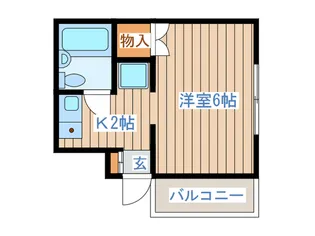 オノレジデンス【2階】の間取り