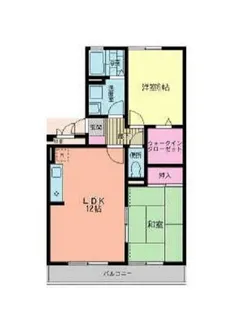 レジデンス海老名B棟【3階】の間取り