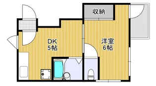山中ビル【3階】の間取り