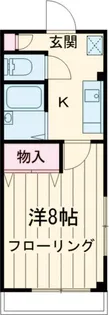 KSマンション【4階】の間取り