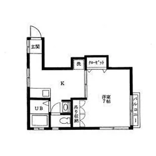 メゾンド・ミキ【2階】の間取り