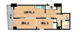 ラフィーネカワムラ【3階】の間取り