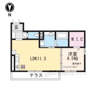 GraceHeart【1階】の間取り