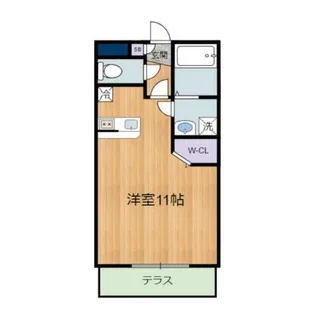 BEACHHILLS【1階】の間取り