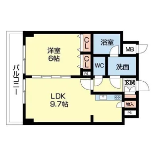 willDo礎町【8階】の間取り