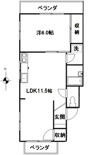 本郷台ニューハイム【1階】の間取り