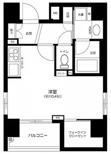 レヴィーナ東京八重洲通り【6階】の間取り