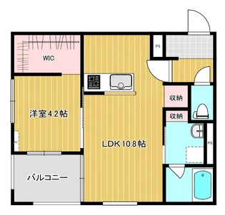 セジュール大津【2階】の間取り