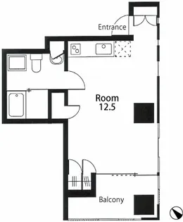 LUCERE【4階】の間取り