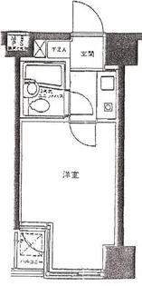 クリオ入谷壱番館【4階】の間取り