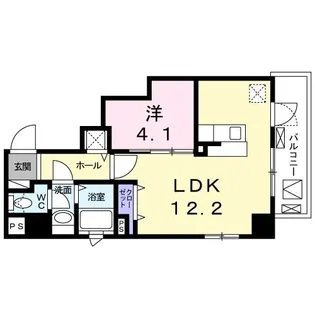 ローヤルマンション【2階】の間取り