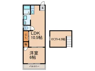 メゾン山口【3階】の間取り