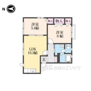 アーバンプラザ【2階】の間取り