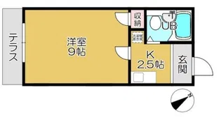 ネオハイツ一色【1階】の間取り
