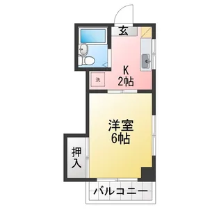 コーポ松福【3階】の間取り