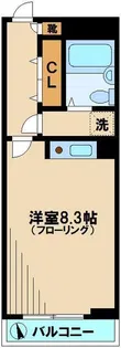 セントヒルズ神楽坂【3階】の間取り