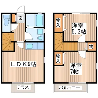 リヴィエールの間取り