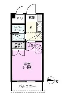 リ・グランデ南越谷【3階】の間取り