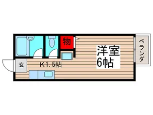 サンシティー石井【3階】の間取り