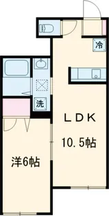 ステラート中央【1階】の間取り