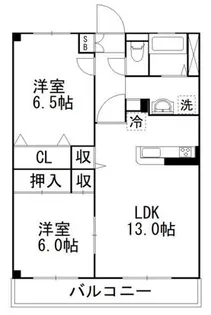 GRAND SIX【4階】の間取り