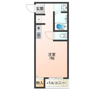 エルメゾン1st【1階】の間取り