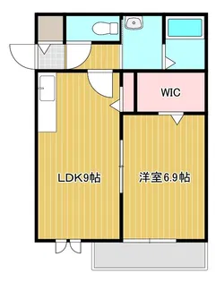 (仮)プレミアムハイムメゾン中島【1階】の間取り