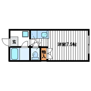 宮城県仙台市泉区南光台1【アパート】の間取り