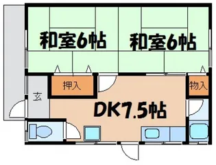 広島県広島市安芸区畑賀2【一戸建】の間取り