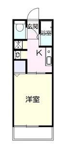 レトア中村B【1階】の間取り