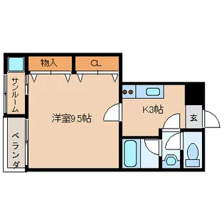 エスポワール【2階】の間取り
