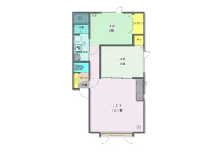 まりんはうす【2階】の間取り