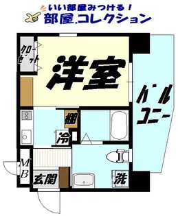 古船場タカヤコーポレーションビル【6階】の間取り
