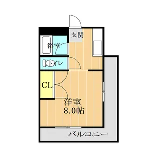 メゾン・ド・ソフィア尾ノ上【4階】の間取り